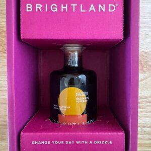 Brightland Rapture Raw Balsamic Vinegar, 200ml Recycled Glass Bottle, NEW IN BOX